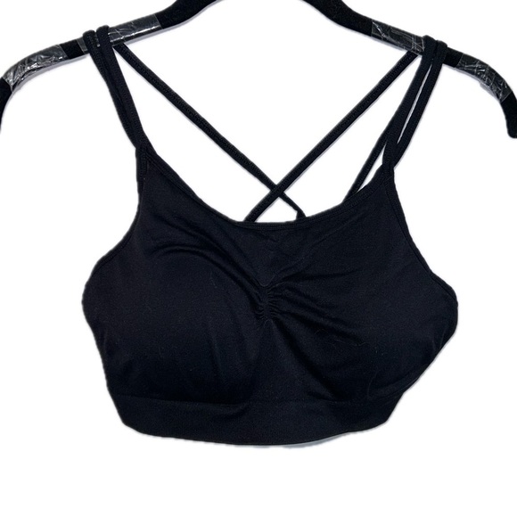 Sweaty Betty Sports Bra Solstice Strappy Crisscross-Back Lightly Padded Pull On - Picture 1 of 13